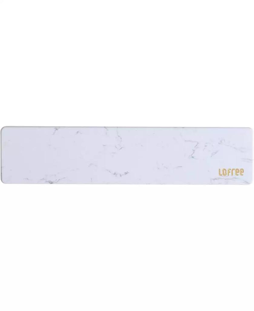 Lofree Marble Palm Rest for Computer Keyboard, Ergonomic Design Wrist Rest for Typing Pain Relief, Desk Pads Support Hand and Arm, Stain Resistant