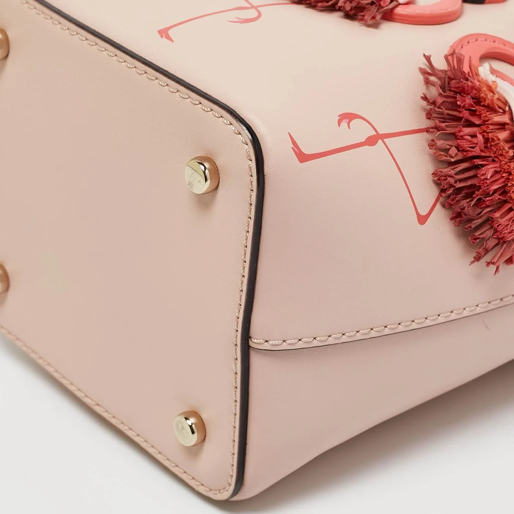 Kate Spade Kate Spade Pink Leather By The Pool Flamingo Pippa Bucket Bag 10