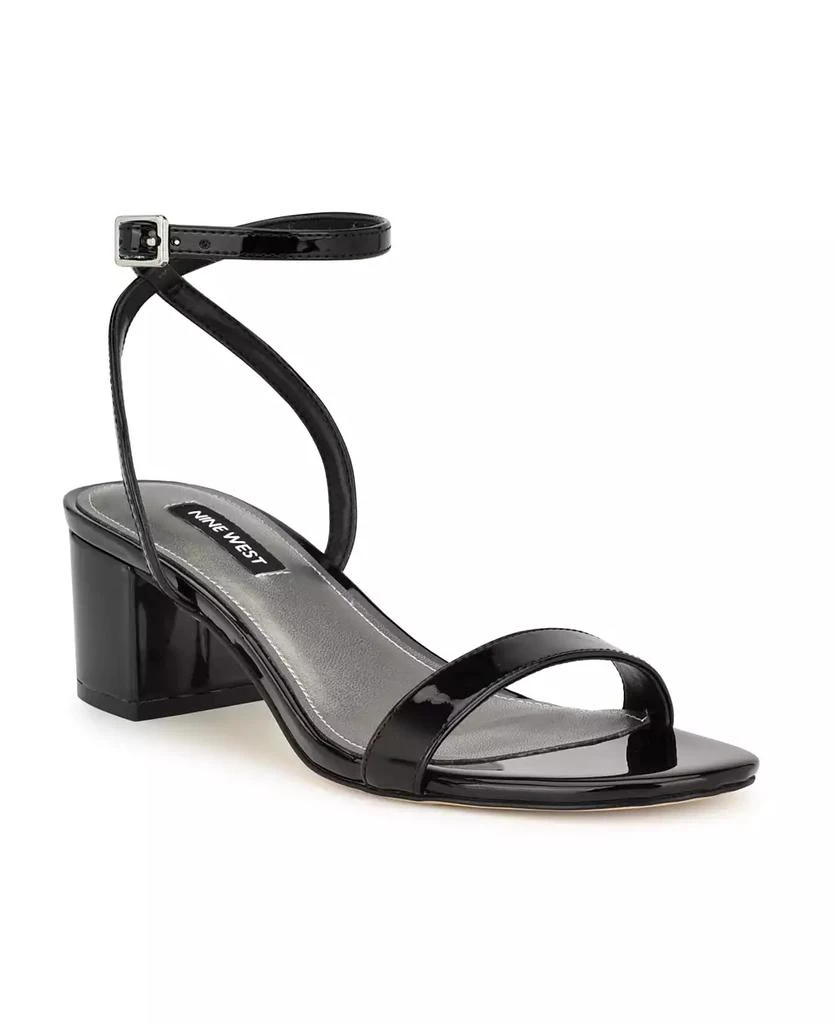 Nine West Women's Allora Strappy Block Heel Dress Sandals 1