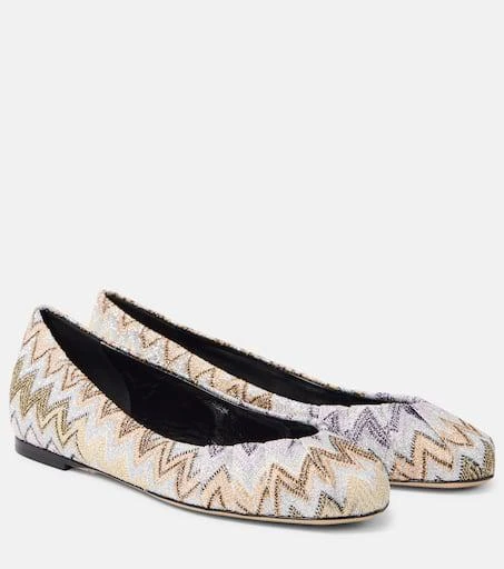 Missoni Iris Zigzag ballet flats 1