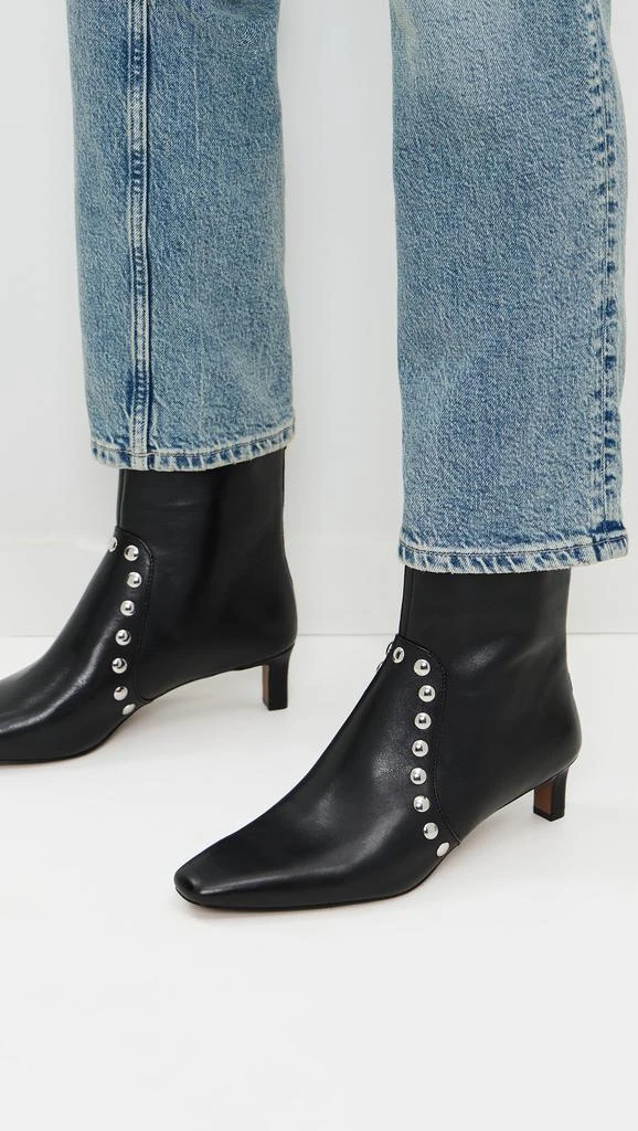 Madewell Dimes Kitten Heel Studded Boots 2