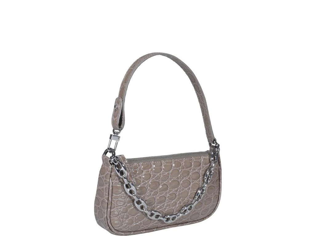 by FAR By Far Rachel Embossed Chain Detailed Mini Shoulder Bag 3