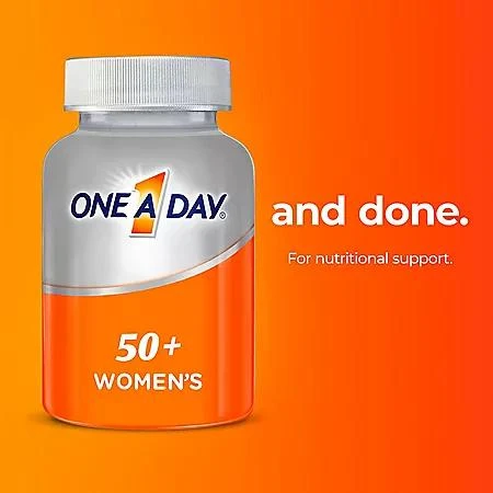 One A Day One A Day Women's 50+ Multivitamin Tablets 300 ct. 12