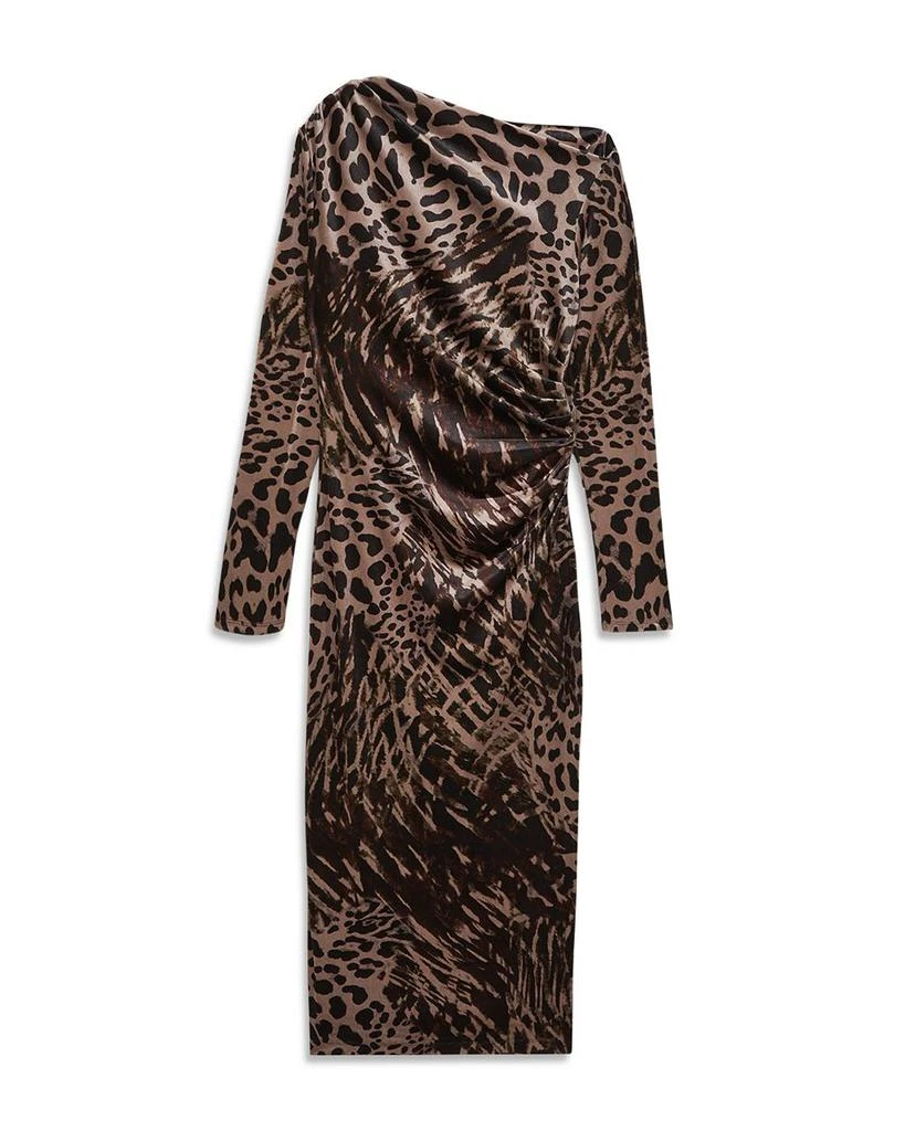 Briana Printed Velvet Dress  On Sale Now with Up to 40% Off | Discover  Exclusive Deals & Savings at BeyondStyle  Authentic REISS women|dress with  Limited-Time Discounts, Free Shipping, and Price