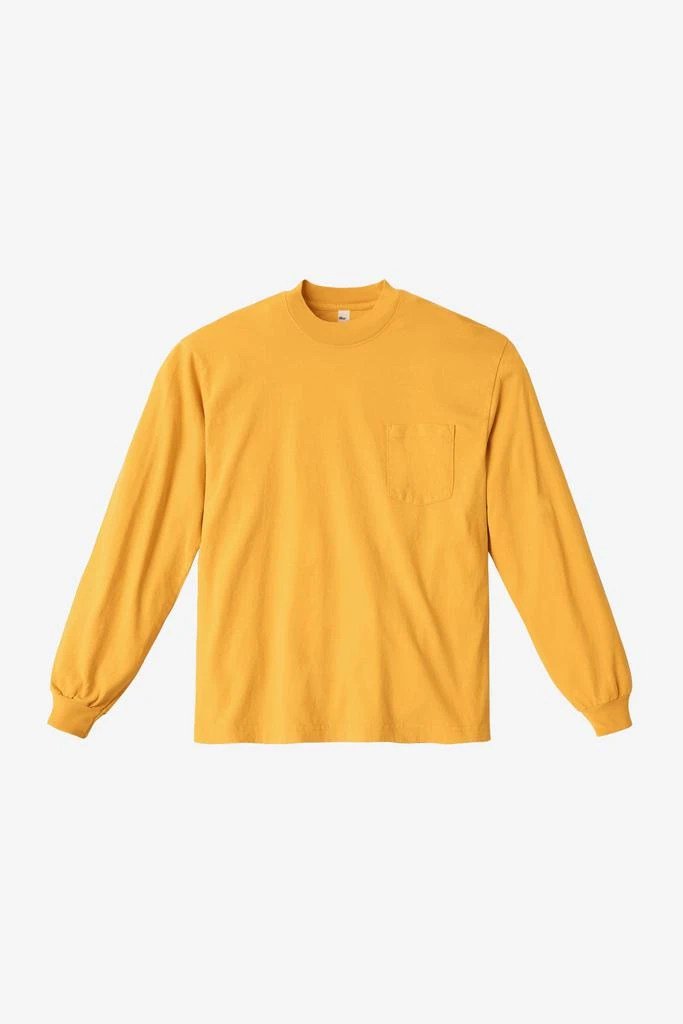 Los Angeles Apparel 1810GD - Long Sleeve Garment Dye Pocket T-Shirt 32