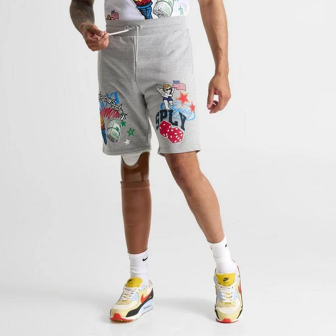 SUPPLY & DEMAND Men's Supply & Demand Reggie Graphic Shorts 5
