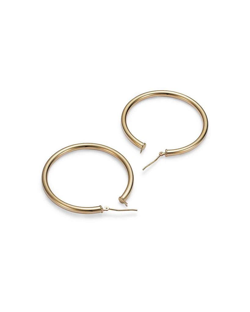 Bloomingdale's 14K Yellow Gold Round Hoop Earrings 3