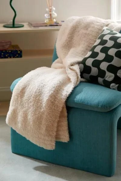 Urban Outfitters Stargazer Knit Throw Blanket 1