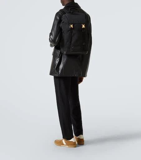 Tom Ford Leather-trimmed backpack 6