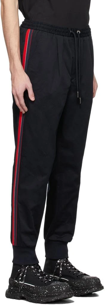 Moncler Navy Twill Trousers 2