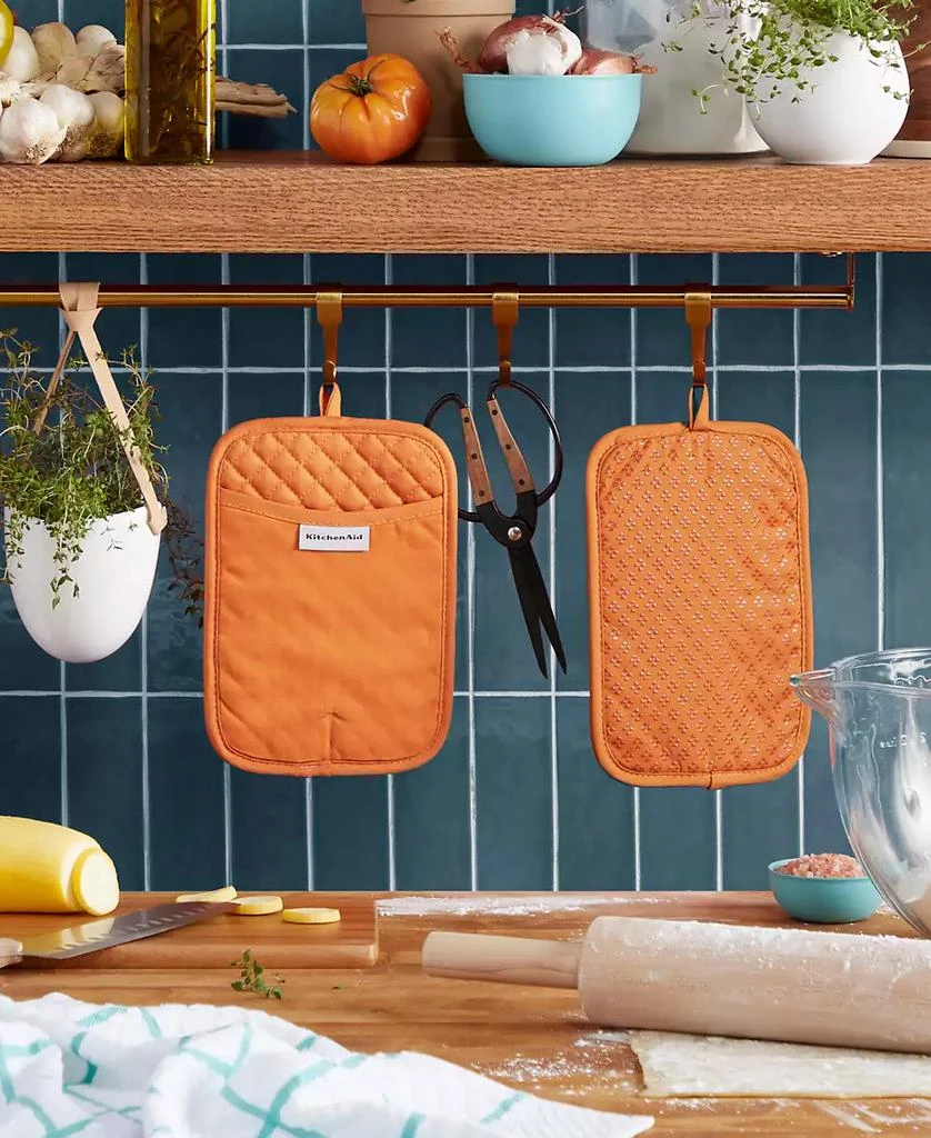 KitchenAid Asteroid Pot Holder 2-Pack Set, 7" x 10" 11