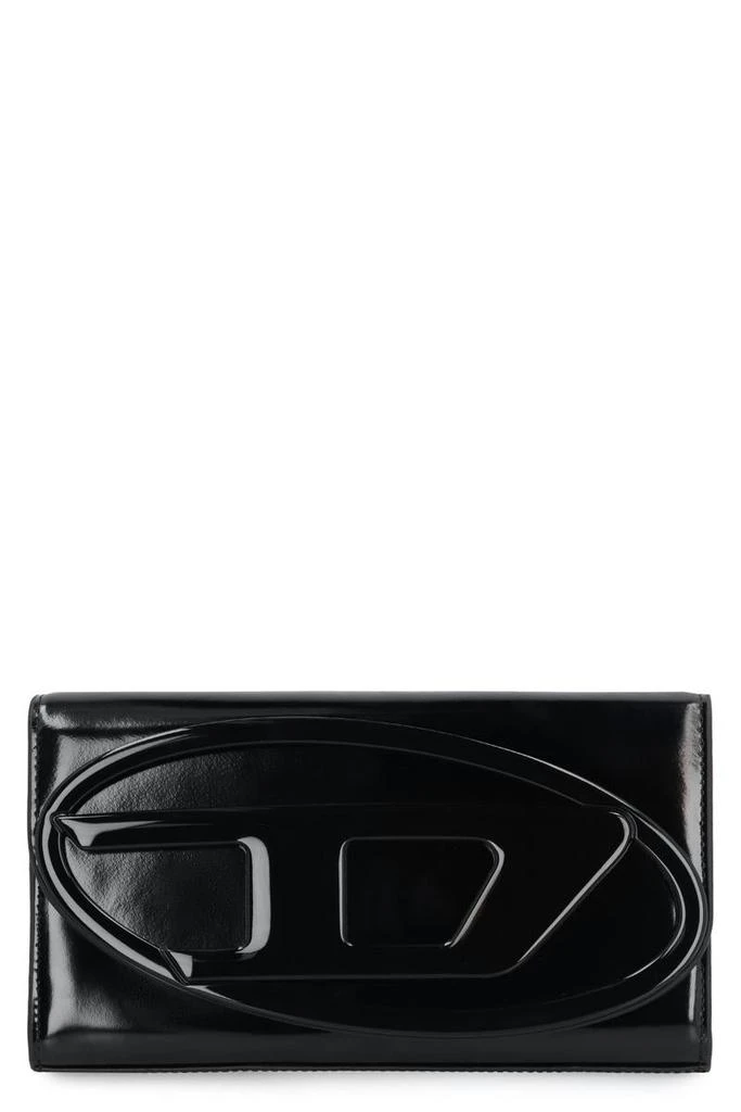 Diesel Diesel 1Dr Leather Wallet On Chain 1