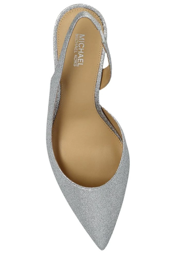 Michael Kors Michael Michael Kors Alina Glitter Pointed Toe Pumps 4