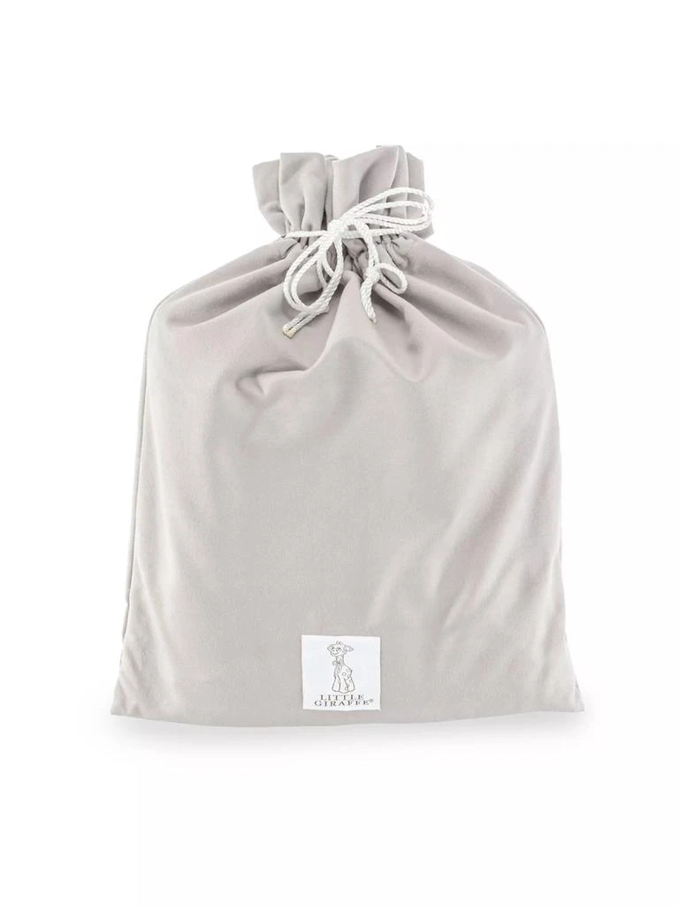 Little Giraffe Baby's Satin-Trimmed Throw Blanket 4