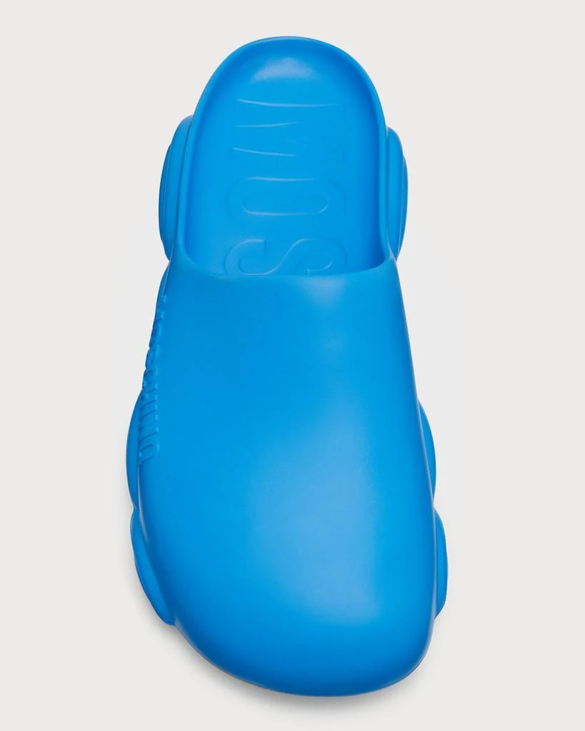 Moschino Men's Bubble Teddy Rubber Slides 6