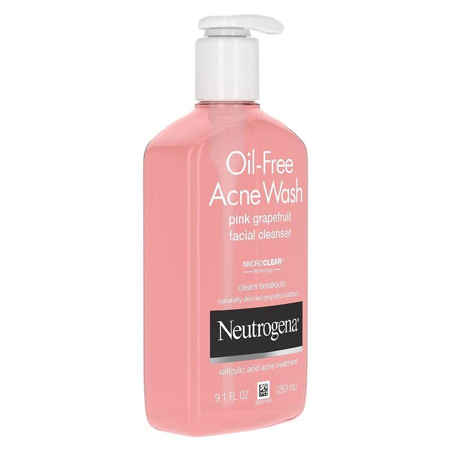 Neutrogena Oil-Free Acne Wash Pink Grapefruit Facial Cleanser 3