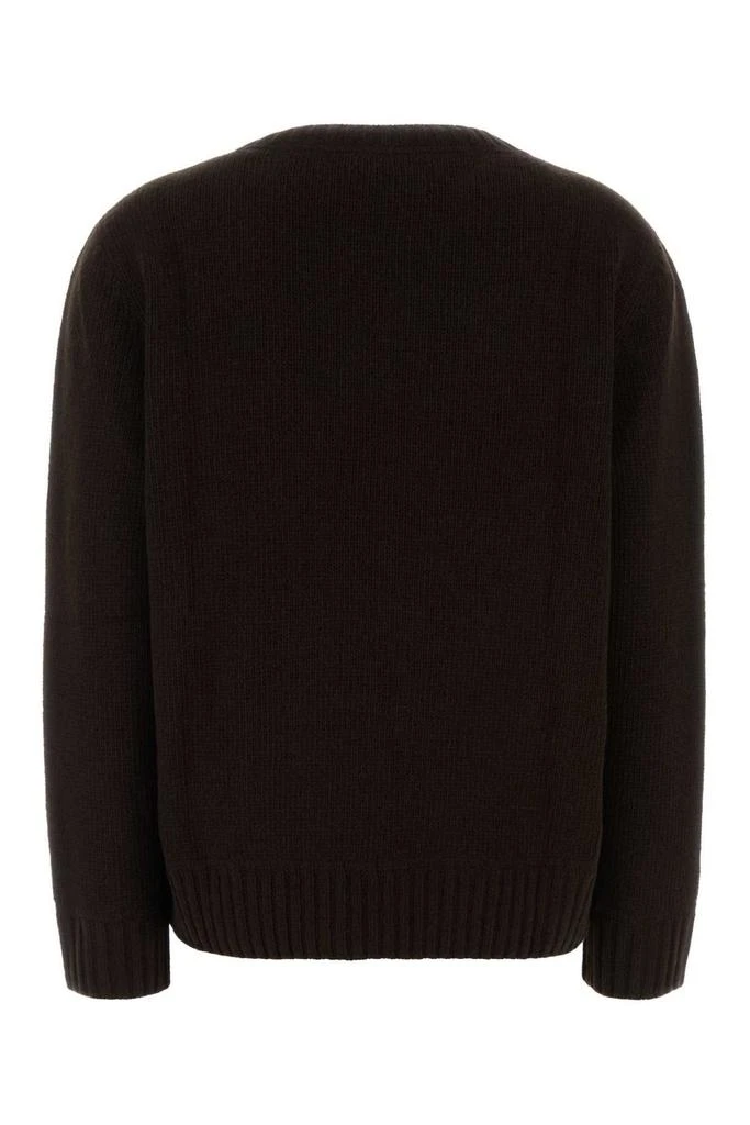 Prada Prada Logo Knitted Round Neck Jumper 2