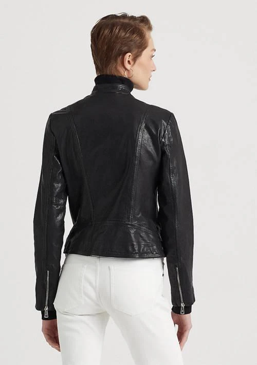 Ralph Lauren Ralph Lauren Leather Moto Jacket 2