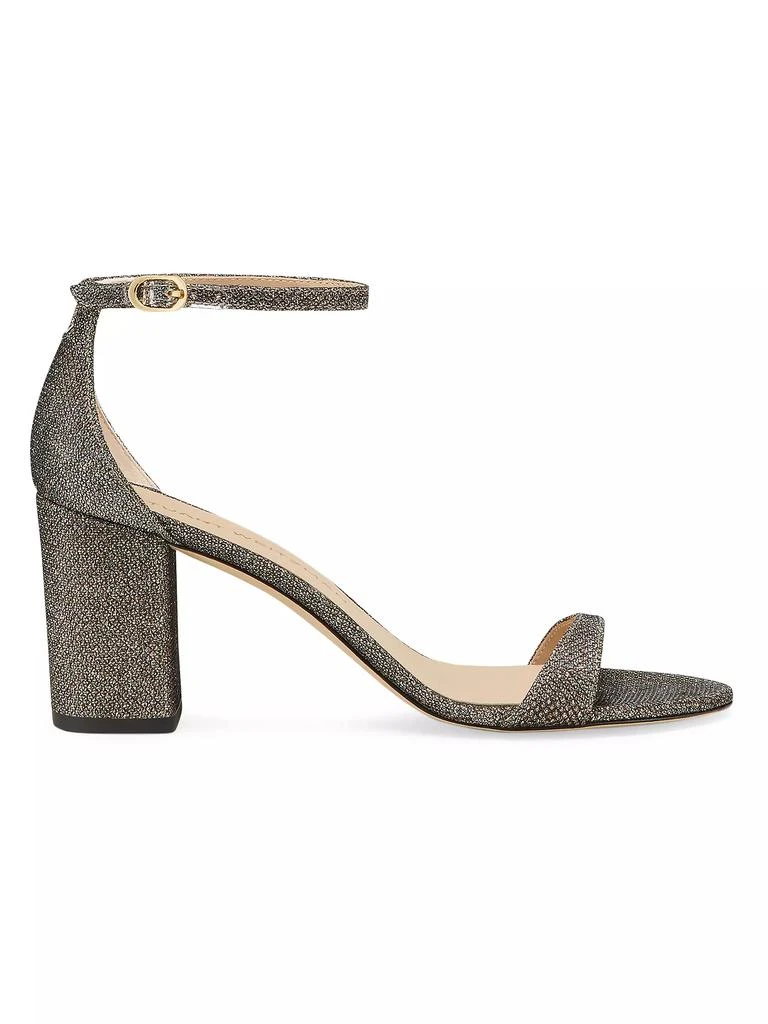 Stuart Weitzman Nudist Block 75MM Sandals 1