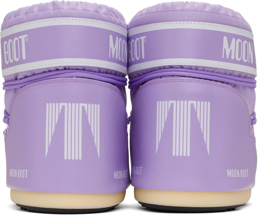 Moon Boot Purple Icon Low Nylon Boots 2
