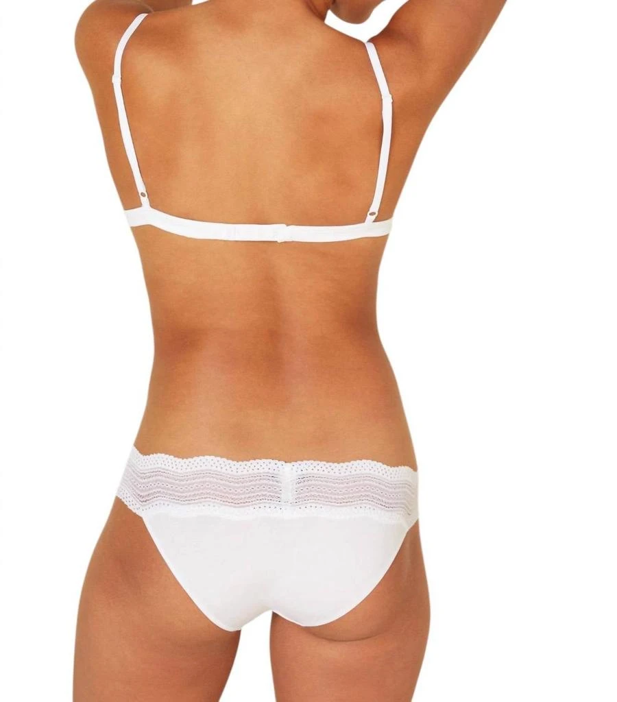 Cosabella Dolce Soft Bra In White 2