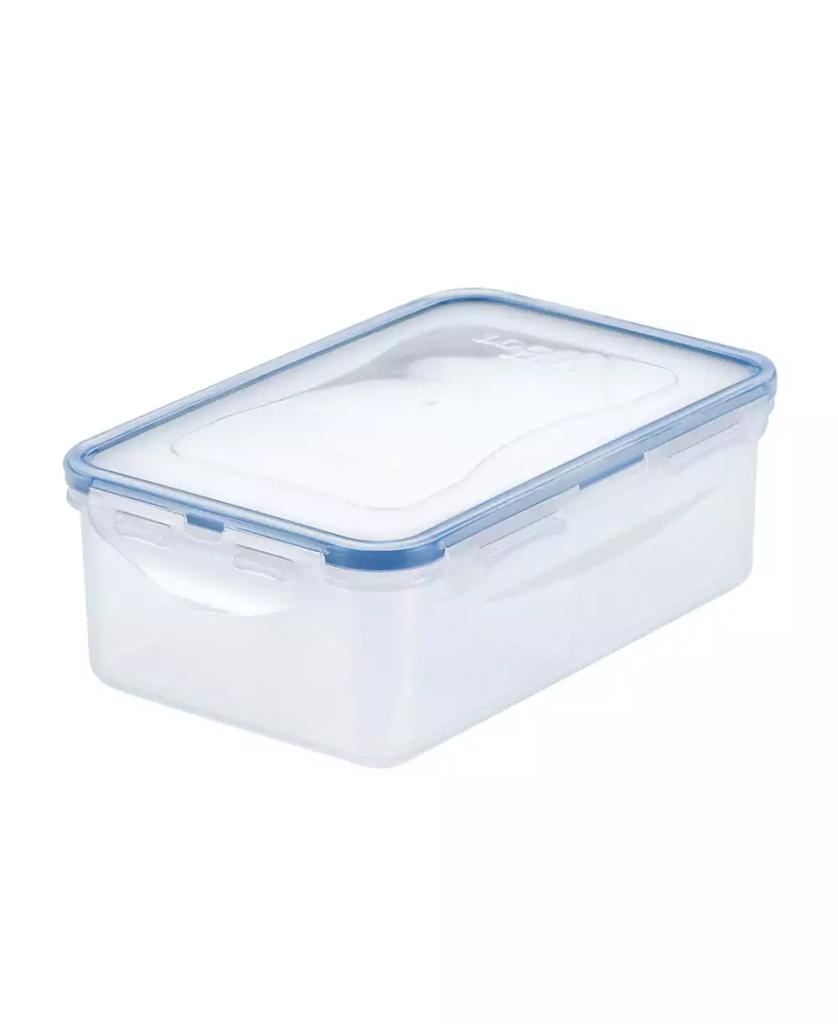 Lock & Lock Easy Essentials On the Go Meals Divided Rectangular Food Storage Containers, 34-Ounce, Set of 3