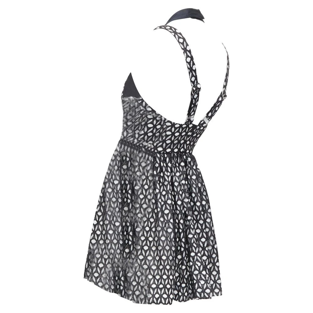 Alice McCall Alice Mccall Dust To Glory Eyelet Overlay Halter Mini Dress 6
