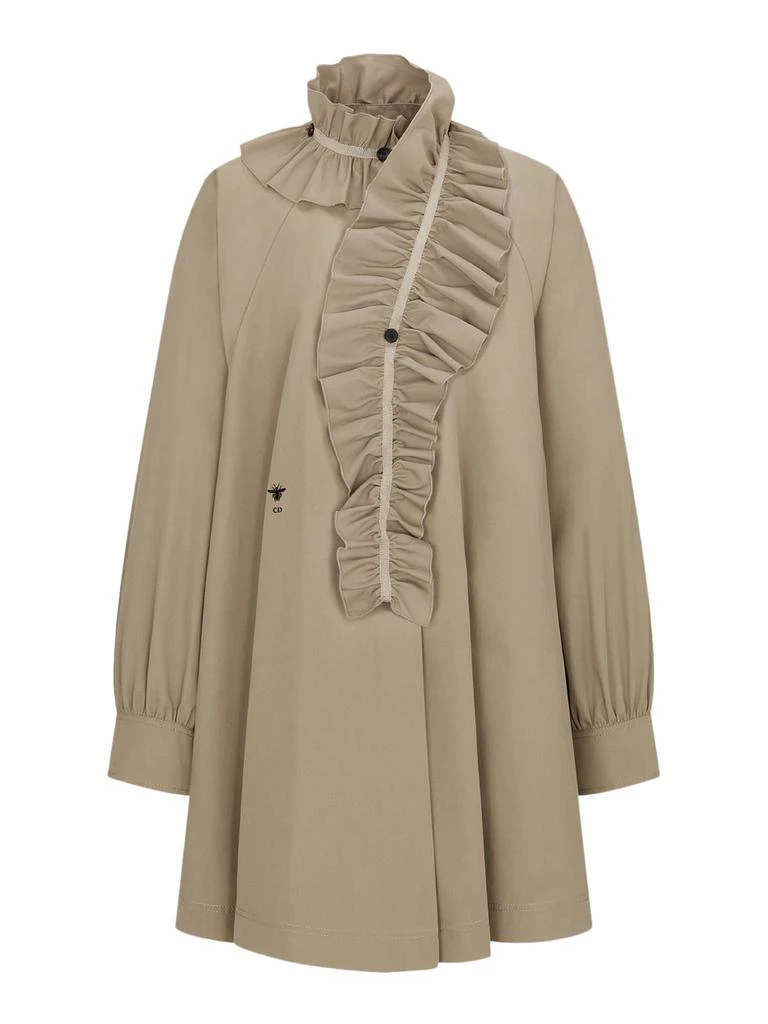 Dior SHORT DRESS WITH REMOVABLE RUFFLED COLLAR - Dresses & Skirts - Free  Shipping - BeyondStyle