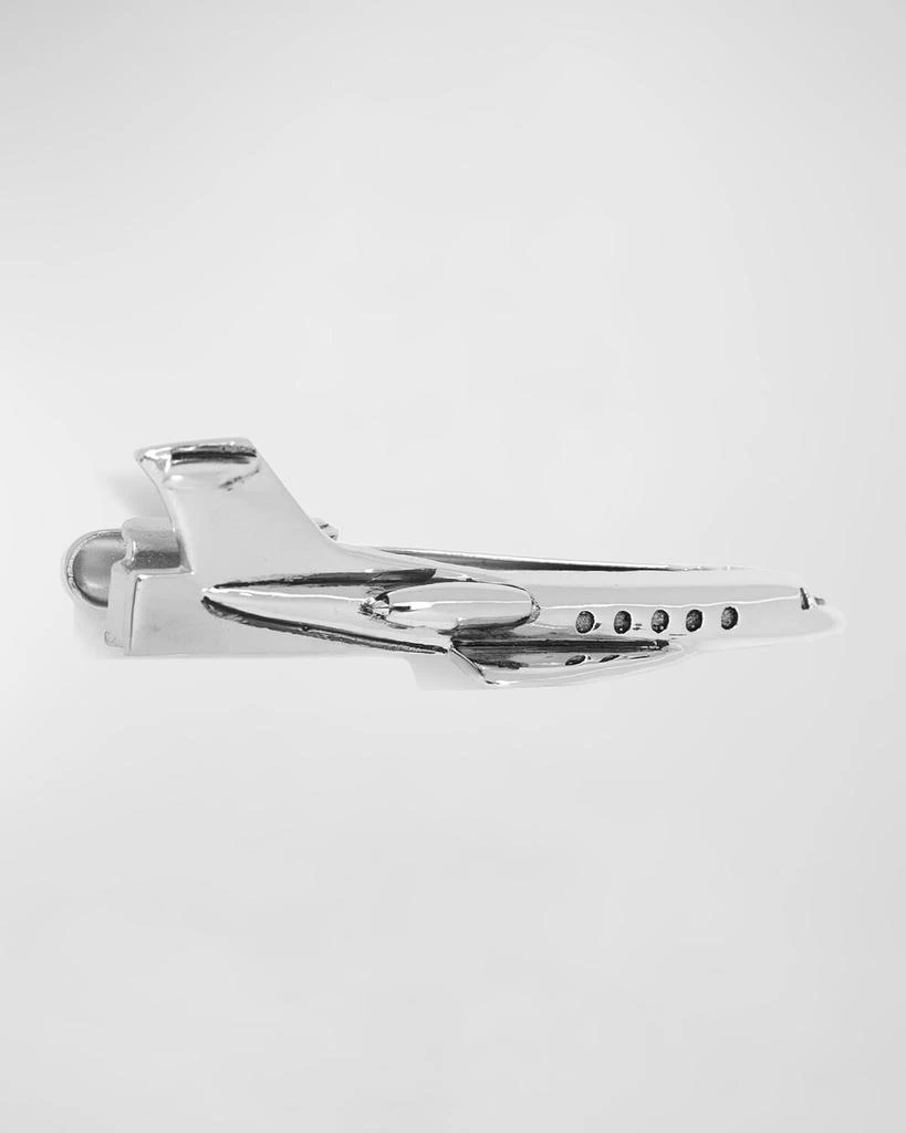 Cufflinks Inc. Men's 3D Airplane Tie Clip 1