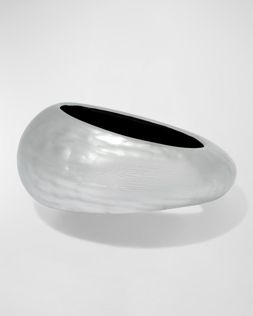 Alexis Bittar Puffy Lucite Tapered Bangle Bracelet