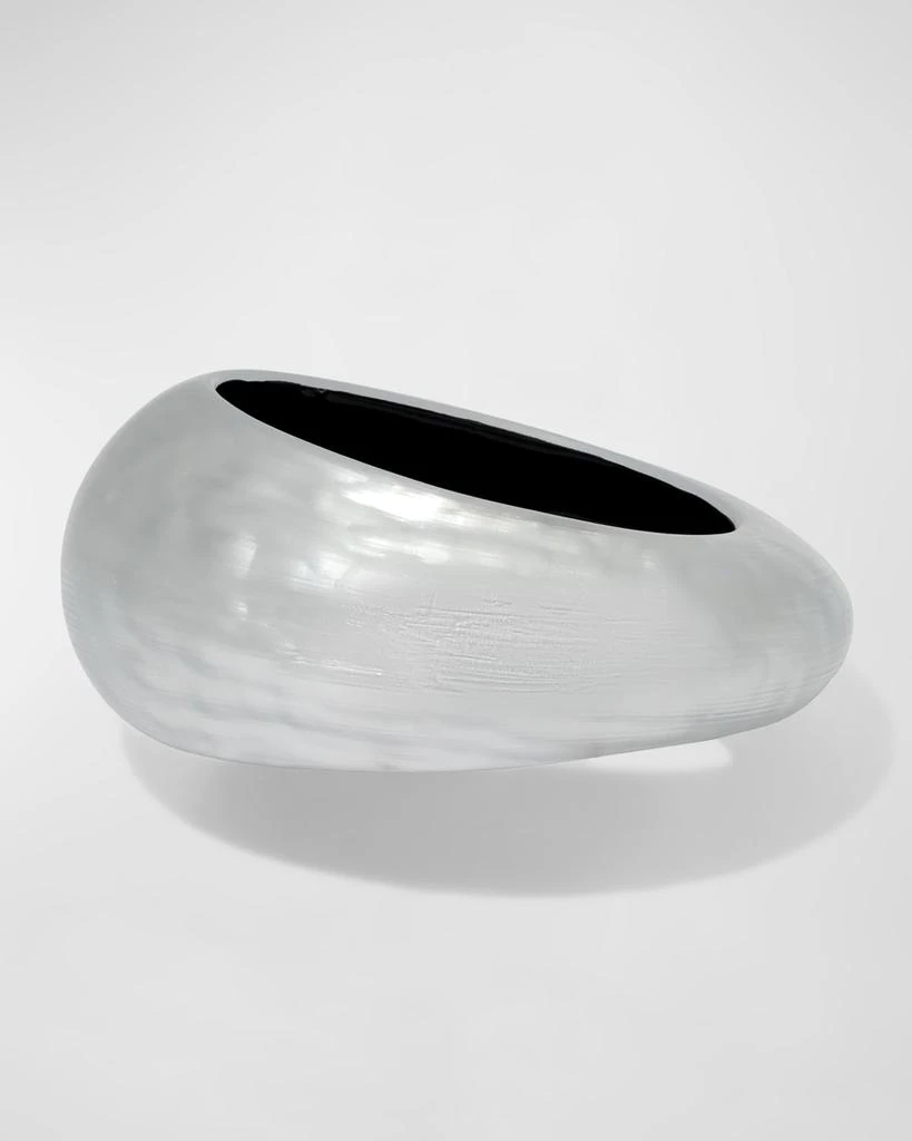 Alexis Bittar Puffy Lucite Tapered Bangle Bracelet 1