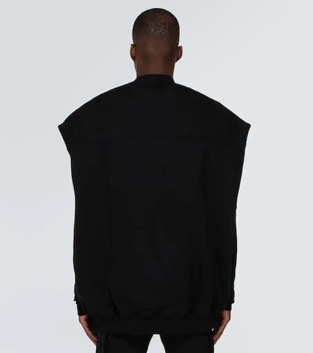 Rick Owens Oversized cotton jersey vest 4
