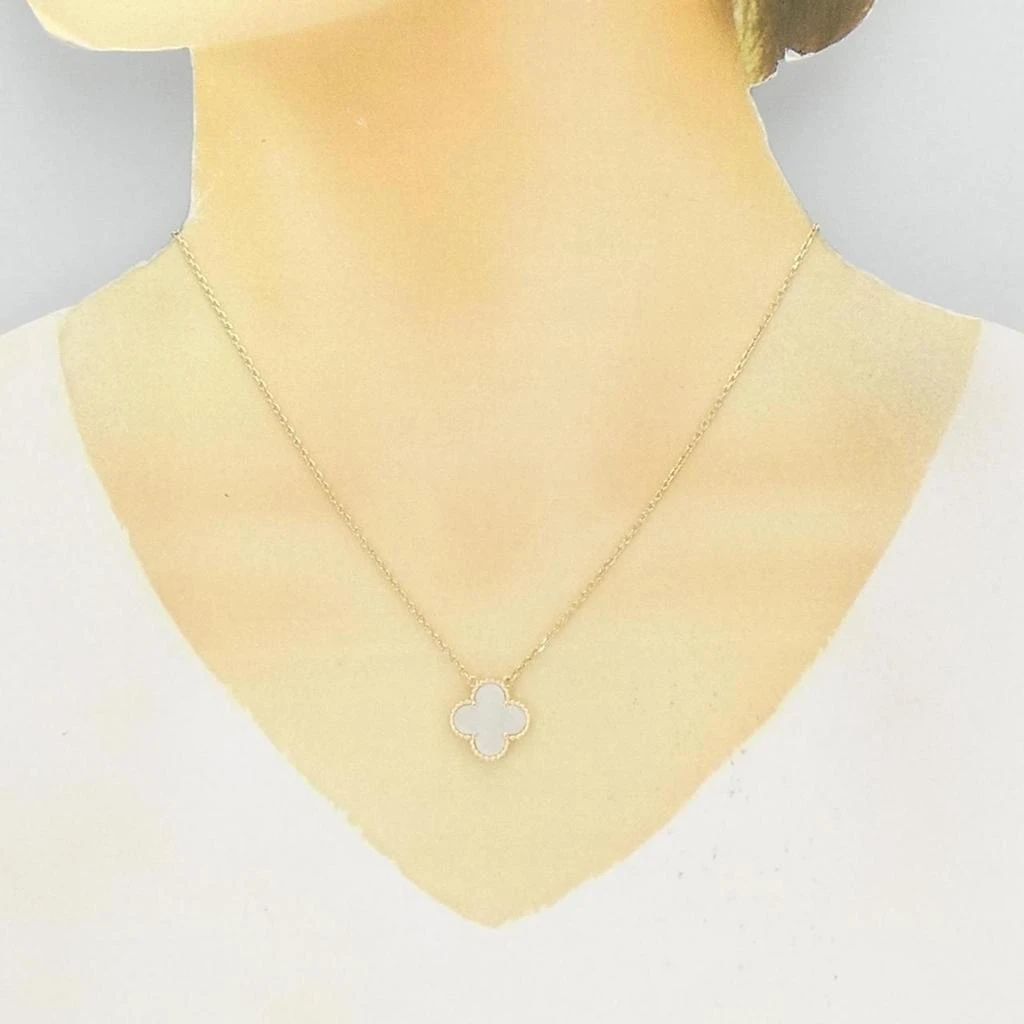 Van Cleef & Arpels Vintage Alhambra yellow gold (18K) Necklace (Pre-Owned) 5