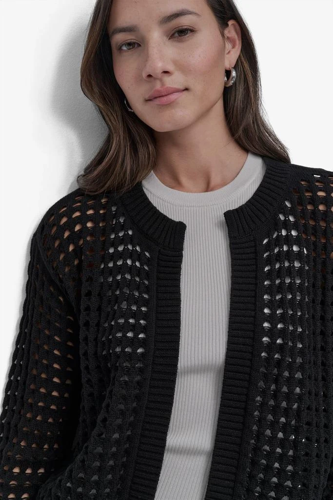 DKNY OPEN FRONT SWEATER 4