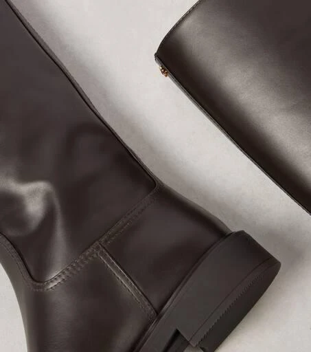 Gianvito Rossi Ascott leather knee-high boots 5