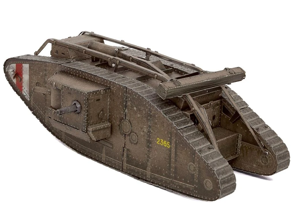 Metal Earth Model Kit British Mark IV Tank (Moderate Difficulty) Steel Model by 2