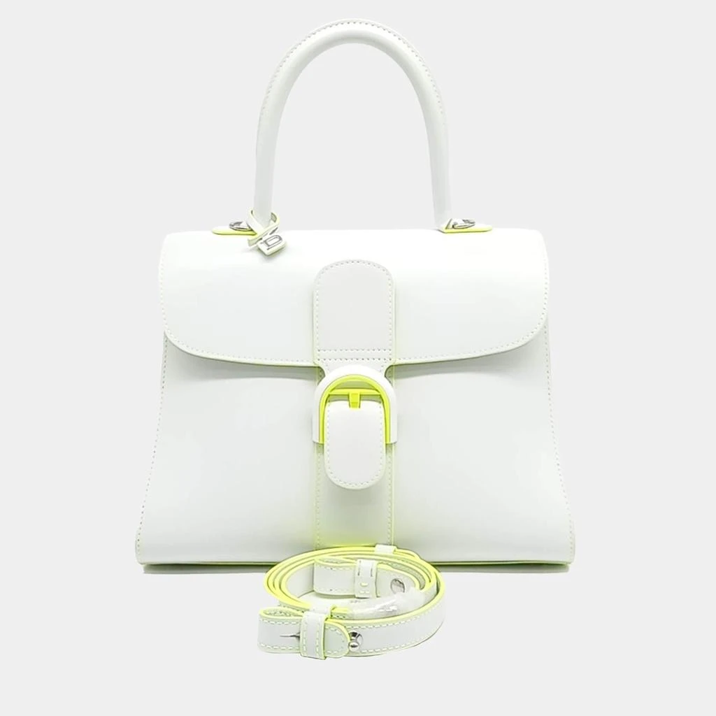 DELVAUX Delvaux White Leather Briand MM bag 1
