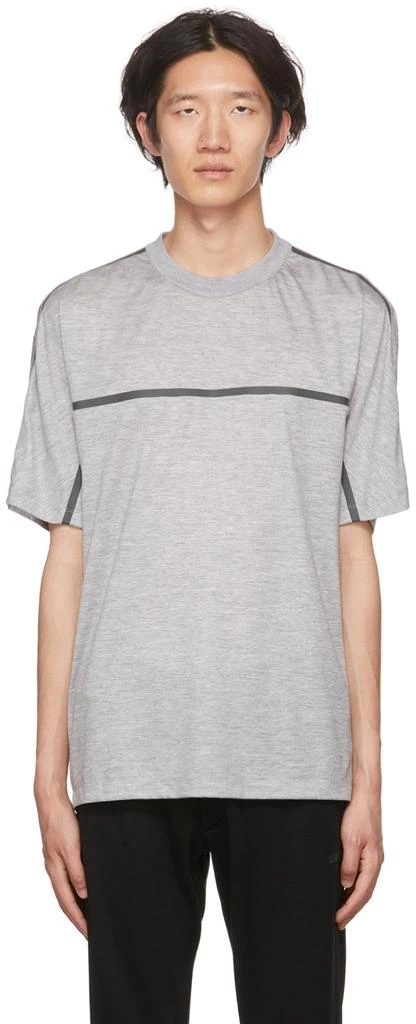 Zegna Gray Merino T-Shirt 1