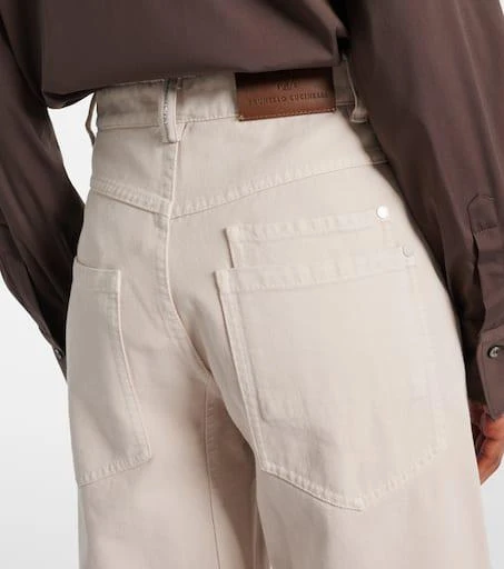 Brunello Cucinelli High-rise straight jeans 6