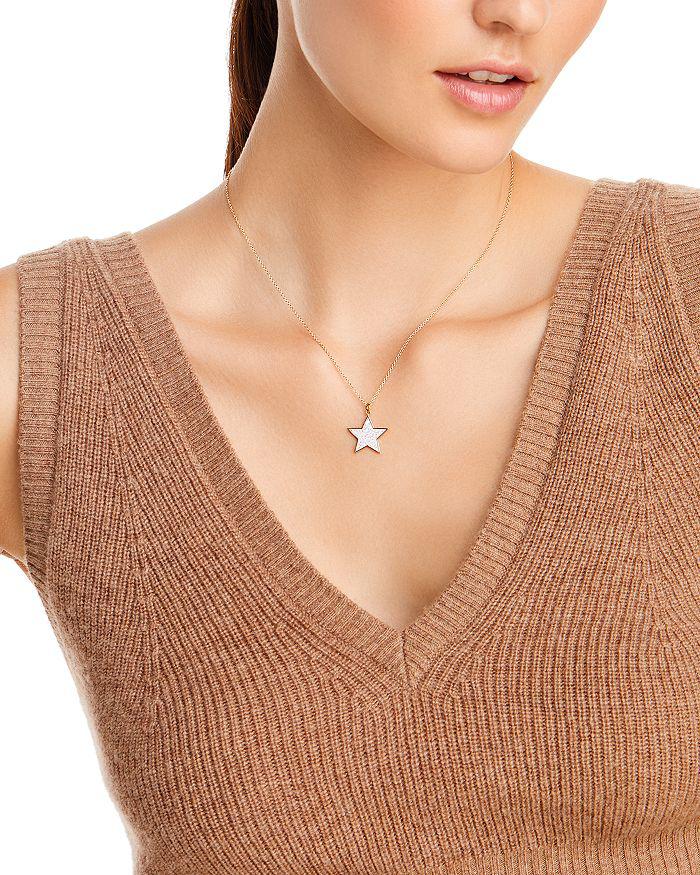 Charmed by Stephanie Gottlieb Enamel Star Chain Necklace - 150th Anniversary Exclusive