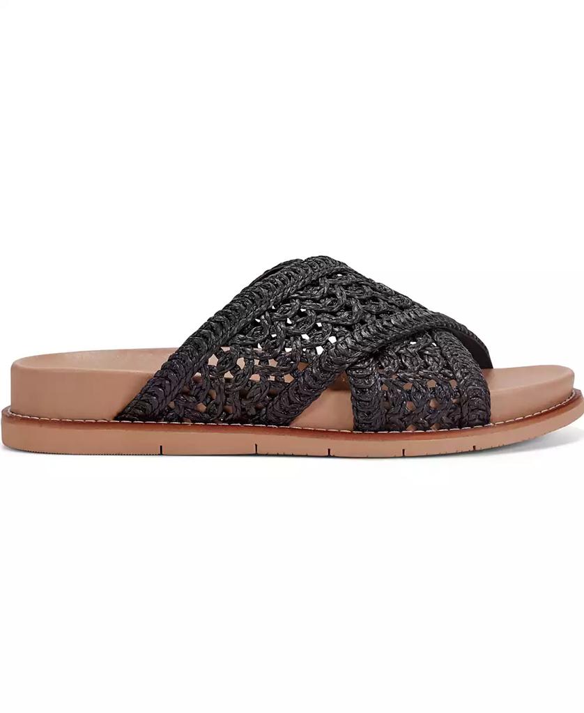 Earth Women's Flurry Woven Crisscross Flat Sandals