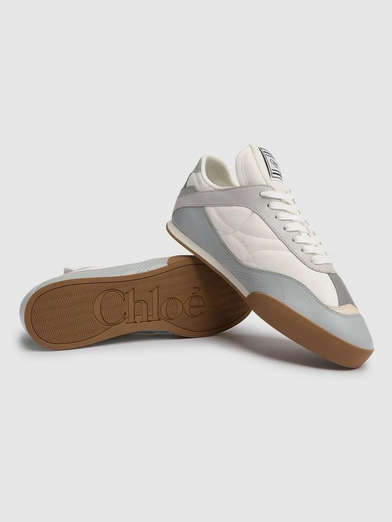 Chloé Kick Lace-up Leather Low Top Sneakers 3