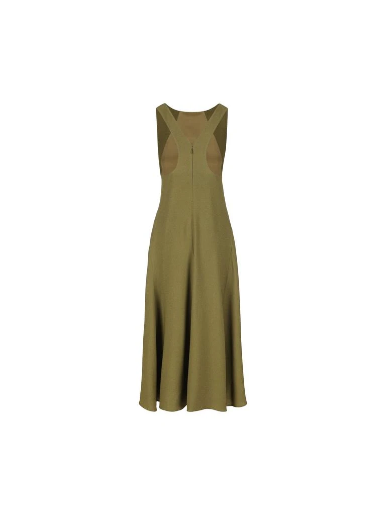 chinese dress ladies Fendi Girls FF Logo Dress in Brown main image 1