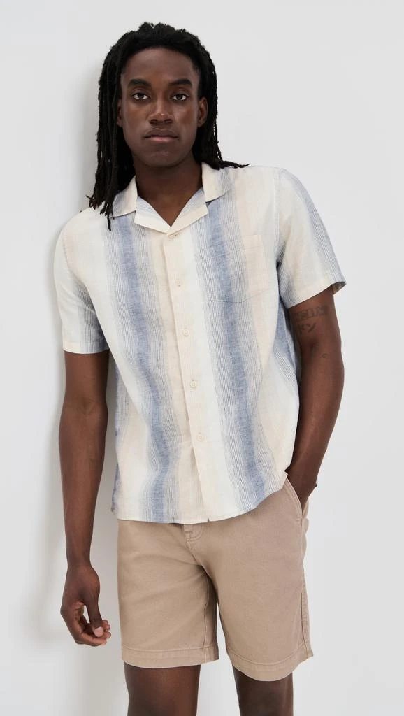 Vince Striped Cabana Shirt 1