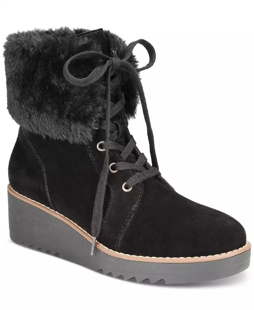 Style & Co Women's Iggyy Lace-Up Wedge Boots, Created for Macy's 8