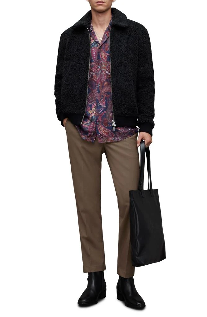 ALL SAINTS Talia Wool Blend Trousers 5