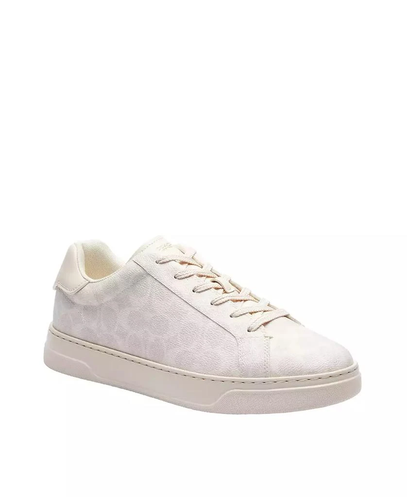 Coach Men's High Line Signature Canvas Sneaker 1