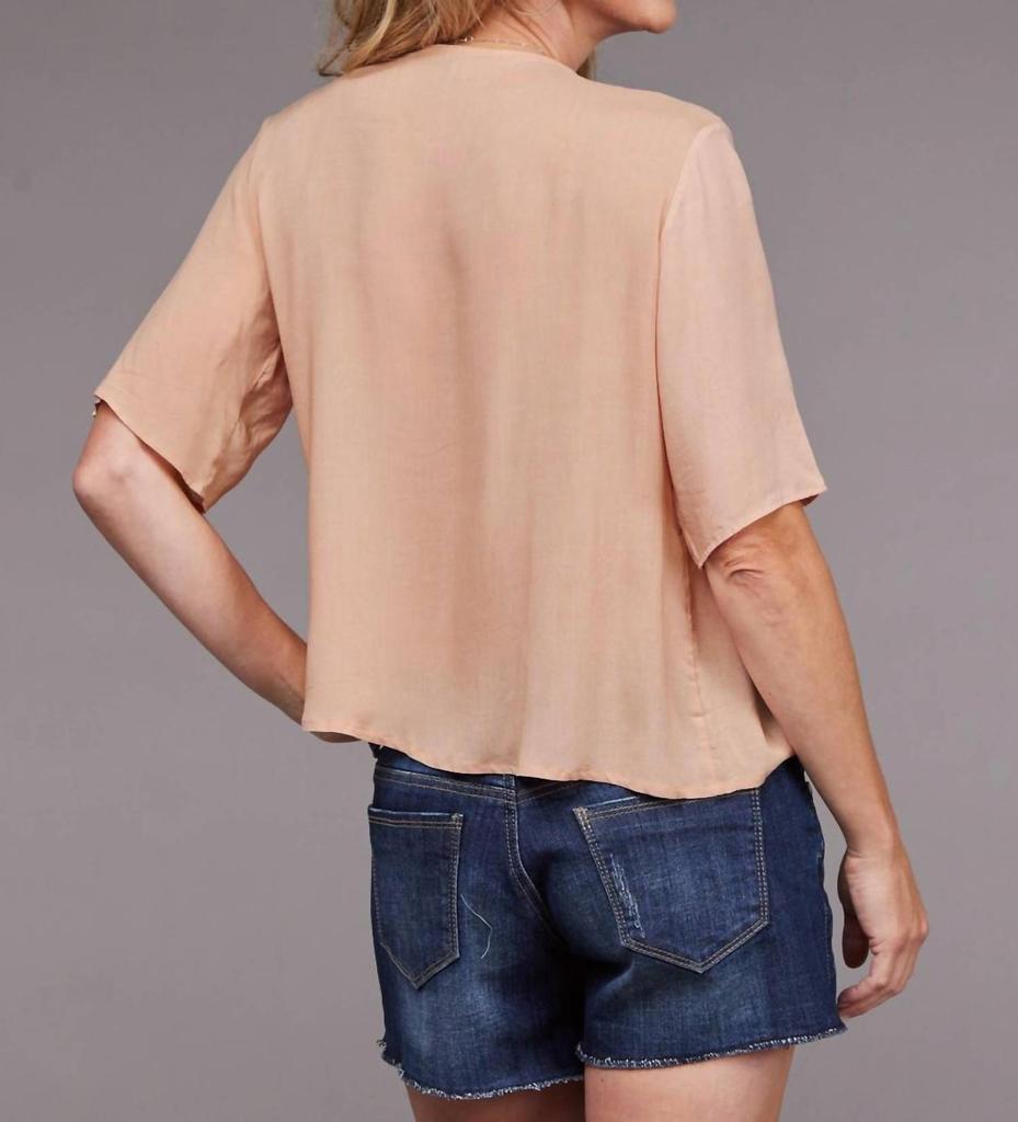 STETSON Stetson - Crepe V-neck Blouse