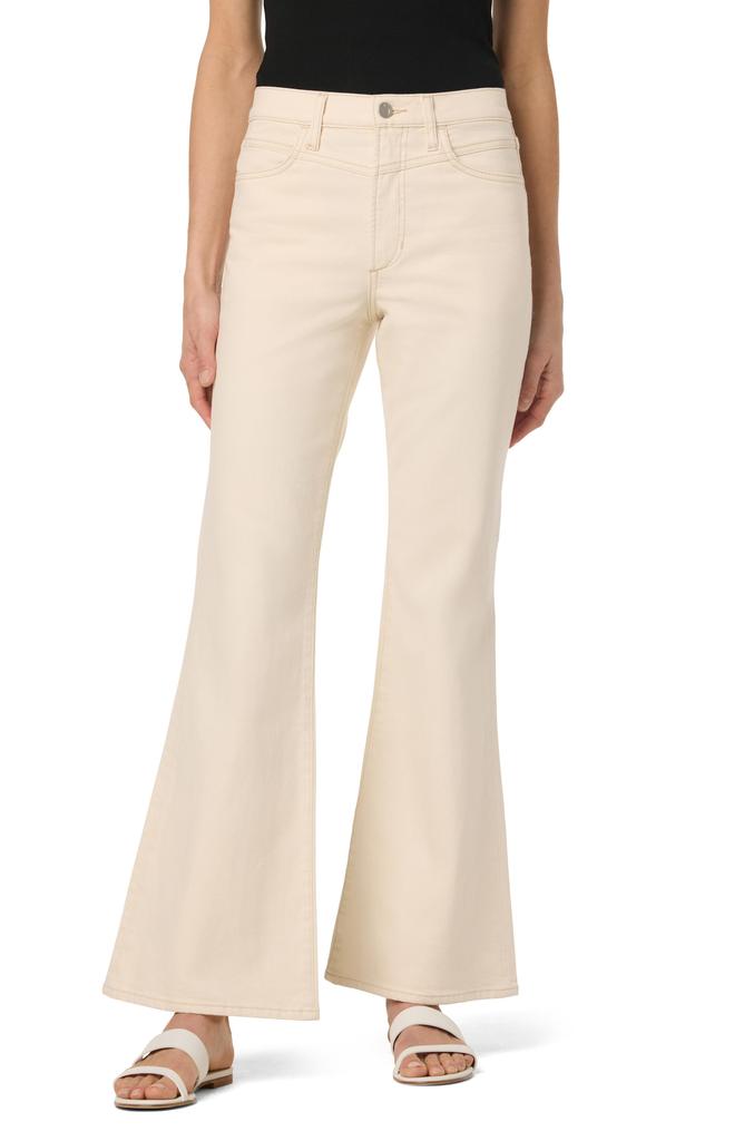 Joe's Yoke Detail High Rise Flare Jeans