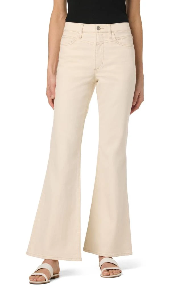 Joe's Yoke Detail High Rise Flare Jeans 1